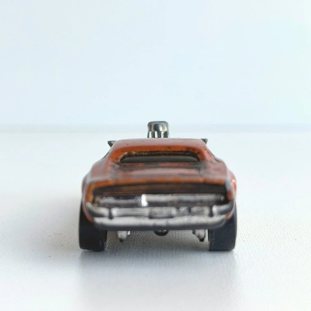 Vintage 1970 Hot Wheels Redline Rodger Dodger Orange Rare Dodge Challenger